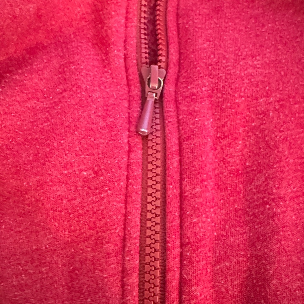 Time & Tru Women’s Full Zip Hoodie Sweatshirt | Pink Berry | Size XXL - Picture 4 of 4